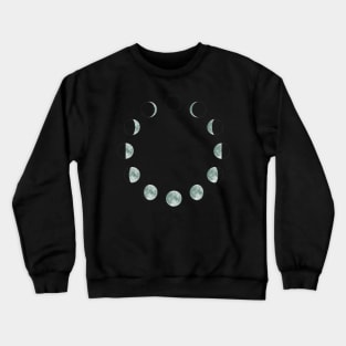 Moon Phases Crewneck Sweatshirt